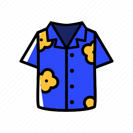 Clothes, shirt, hawaiian, fashion, person, style, man icon - Download on Iconfinder