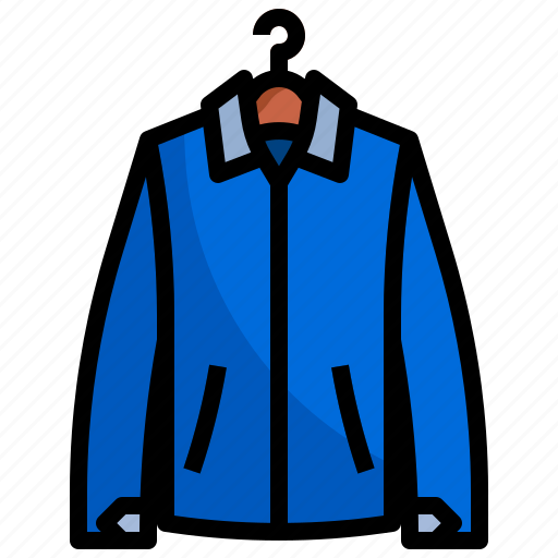 Jacket, wear, clothes, casual, male icon - Download on Iconfinder