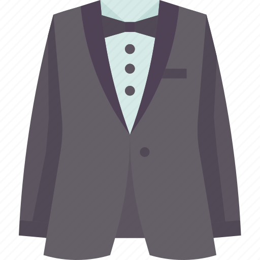 Tuxedo, tie, formal, suit, clothes icon - Download on Iconfinder