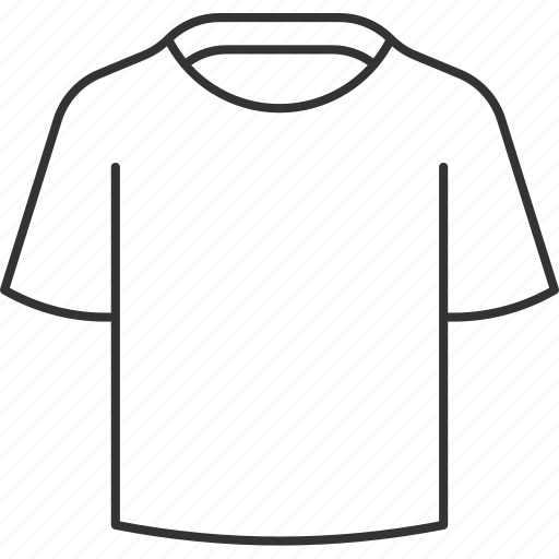 Shirt, round, neck, apparel, casual icon - Download on Iconfinder