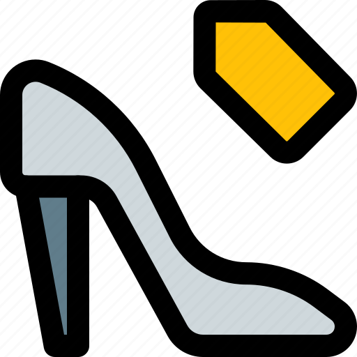 Heels, tag, price, sandals icon - Download on Iconfinder