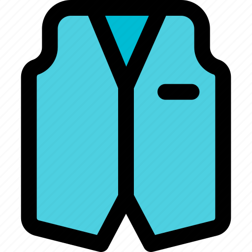 Vest, waistcoat, undershirt, clothes icon - Download on Iconfinder
