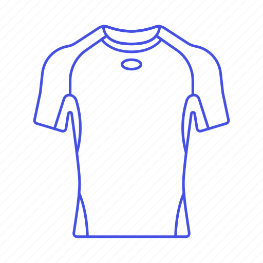 Accessory, clothes, exercise, garment, polyester, shirt, synthetic icon - Download on Iconfinder
