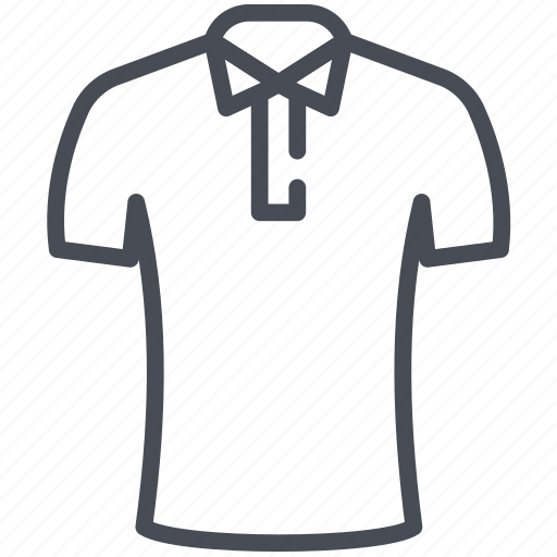 Apparel, clothes, fashion, golf shirt, polo shirt, shirt, tshirt icon - Download on Iconfinder