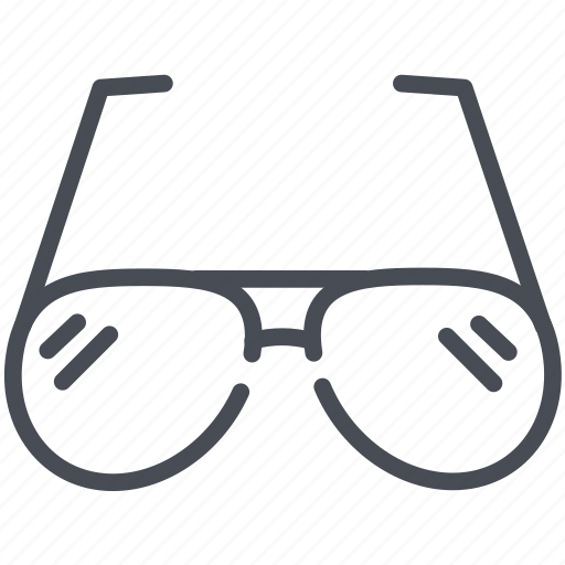 Beach, eye, eyeglasses, glasses, hipster, optics, view icon - Download on Iconfinder