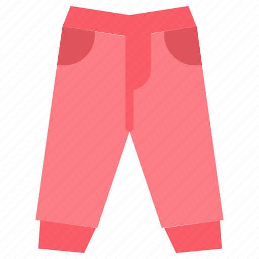 Baby pant, trouser, dress, clothing, fashion, baby jeans, garment icon - Download on Iconfinder