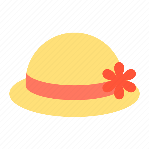 Clothes, straw hat, woman hat, sun hat, wear icon - Download on Iconfinder