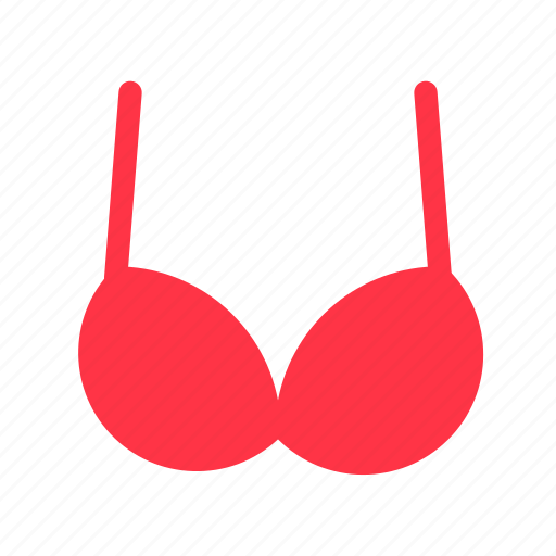 Bra, bikini, underwear, undergarment, breast, swimsuit, plunge icon - Download on Iconfinder