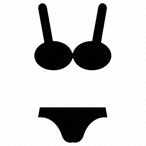 Bikini, bra-penty, ladies underwear, sexy, under clothes, underthings icon - Download on Iconfinder