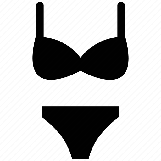 Bikini, bra-penty, ladies underwear, sexy, under clothes, underthings icon - Download on Iconfinder