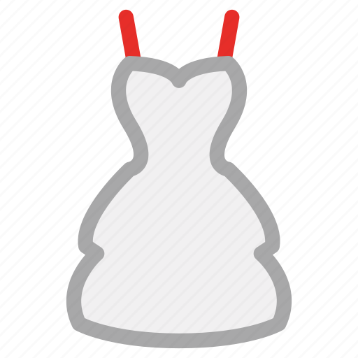 Babydoll, clothing, cocktail, dress icon - Download on Iconfinder