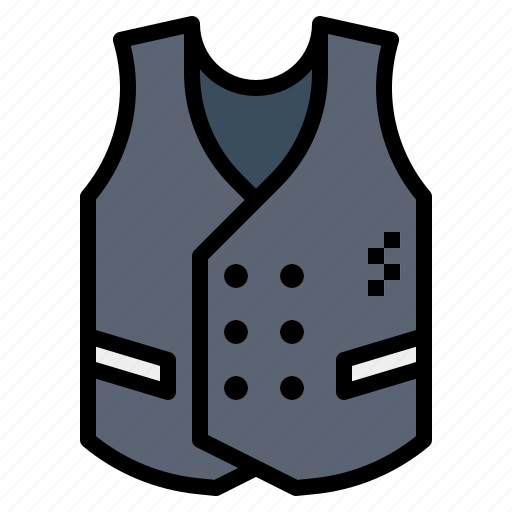 Clothing, fashion, suit, vest, waistcoat icon - Download on Iconfinder