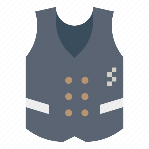 Clothing, fashion, suit, vest, waistcoat icon - Download on Iconfinder