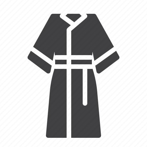 Bathrobe, belt, clothing, housecoat icon - Download on Iconfinder