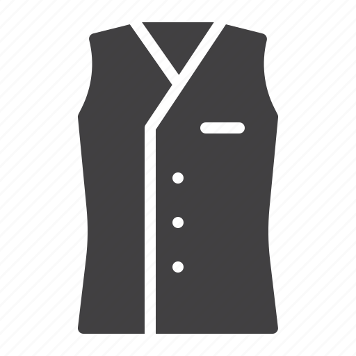 Clothing, male, vest, waistcoat icon - Download on Iconfinder