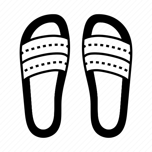Clothing, accessories, slippers, slipper, flip-flops, footwear, sandals icon - Download on Iconfinder