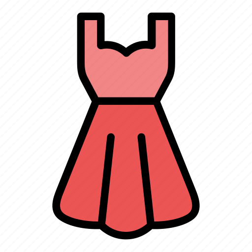Clothing, dress, fashion, woman, female icon - Download on Iconfinder
