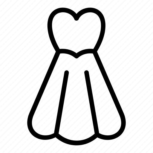 Clothing, gown, woman, dress icon - Download on Iconfinder