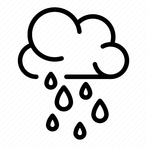 Rainy, cloud icon - Download on Iconfinder on Iconfinder