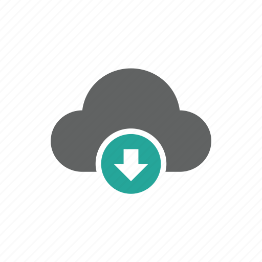 Arrow, cloud, down, download, downloaded, downloading icon - Download on Iconfinder