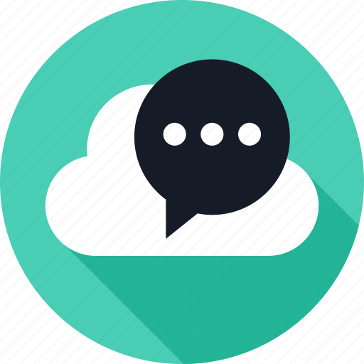Chat, cloud, conversation, sms, talk, weather icon - Download on Iconfinder