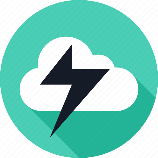 Cloud, lightning, power, weather icon - Download on Iconfinder