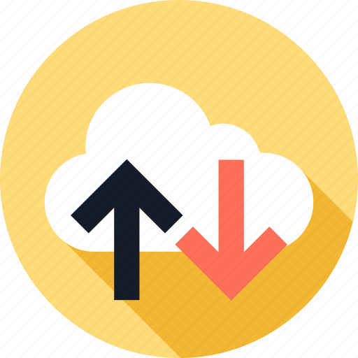 Activity, cloud, down, up, weather icon - Download on Iconfinder