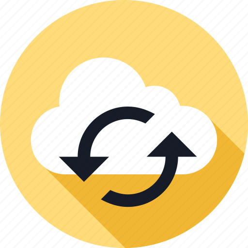 Arrow, arrows, cloud, refresh, weather icon - Download on Iconfinder