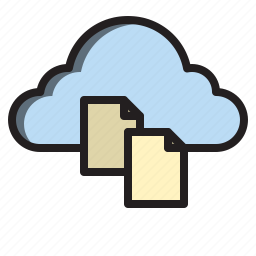 Cloud, document, file, computer, interface icon - Download on Iconfinder