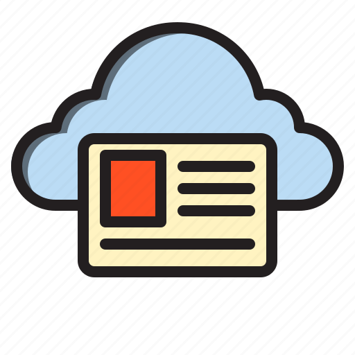 Card, clouds, computer, intrface icon - Download on Iconfinder