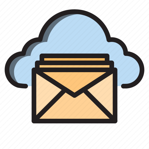 Clouds, mail, computer, interface icon - Download on Iconfinder