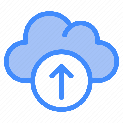 Upload, cloud, survice, networking, information, technology icon - Download on Iconfinder