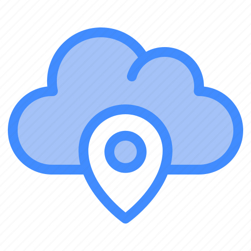 Loation, cloud, survice, networking, information, technology icon - Download on Iconfinder