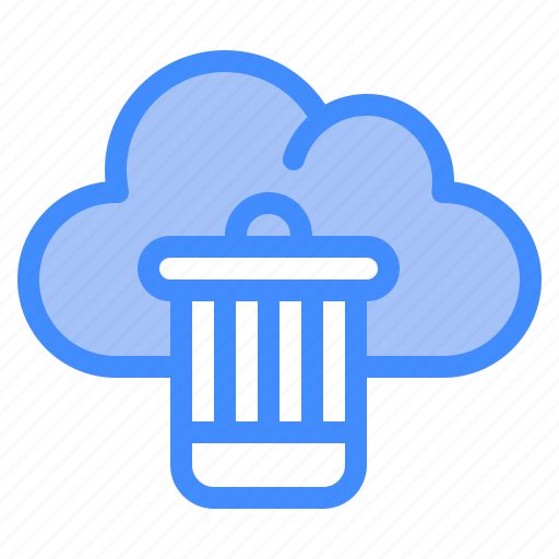 Delete, cloud, survice, networking, information, technology icon - Download on Iconfinder