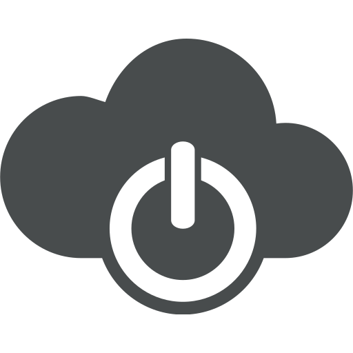 Cloud, cloud computing, off, off on, on, power, power button icon - Free download