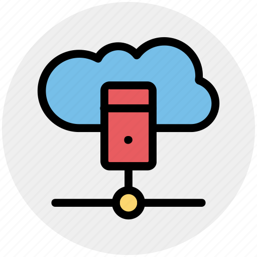 Cloud, cloud computing, cloud data, database, server, servers, storage icon - Download on Iconfinder