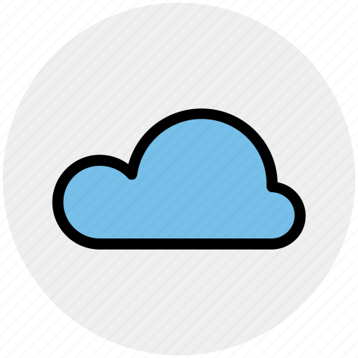 Cloud, icloud, modern cloud, puffy cloud, sky cloud, weather icon - Download on Iconfinder