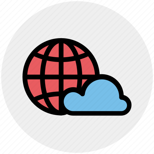 Cloud, global, global cloud network, international cloud computing, universal cloud network, worldwide cloud network icon - Download on Iconfinder