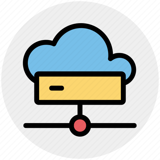 Cloud, cloud computing, connection, disk, hard, hdd, network icon - Download on Iconfinder