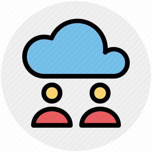 Cloud computing, cloud internet connectivity, cloud internet usage, cloud internet users, cloud network icon - Download on Iconfinder