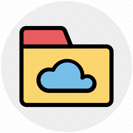 Cloud, cloud computing, cloud folder, files, folder, storage icon - Download on Iconfinder
