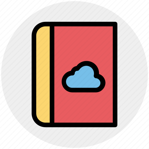 Address book, book, cloud, cloud computing, phone directory, telephone directory icon - Download on Iconfinder