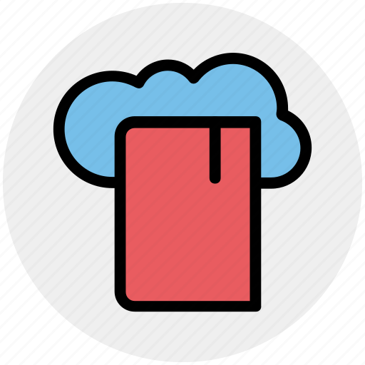 Cloud, cloud book, cloud library, computing, education, knowledge icon - Download on Iconfinder