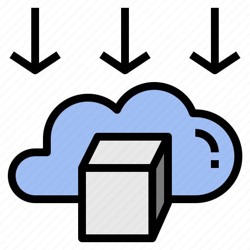 Analysis, cloud, data, input, run, server icon - Download on Iconfinder