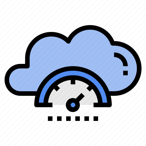 Cloud, computing, information, process, real, speed, time icon - Download on Iconfinder