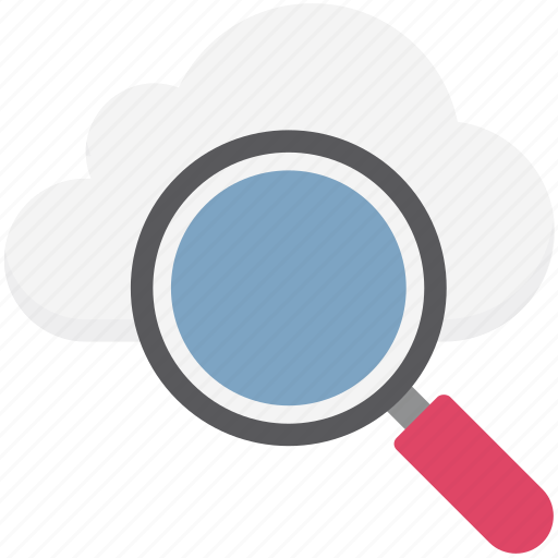 Cloud magnifying, cloud search, internet exploring, magnifier, online search icon - Download on Iconfinder
