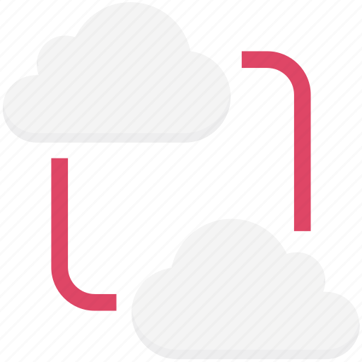 Cloud network, cloud storage, cloud transfer, computing, data transfer, data transmission icon - Download on Iconfinder