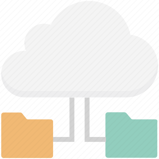 Cloud computing, cloud data, cloud folder, data accessibility, information medium icon - Download on Iconfinder