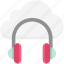 cloud music, headphone, music file, online media, online multimedia, online music 