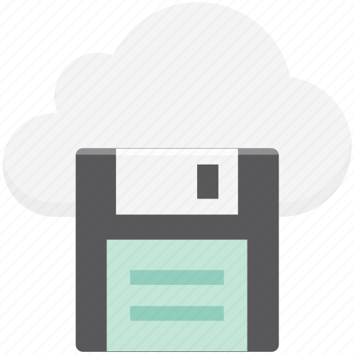Cloud storage, digital storage, diskette, floppy, multimedia, online storage, storage device icon - Download on Iconfinder